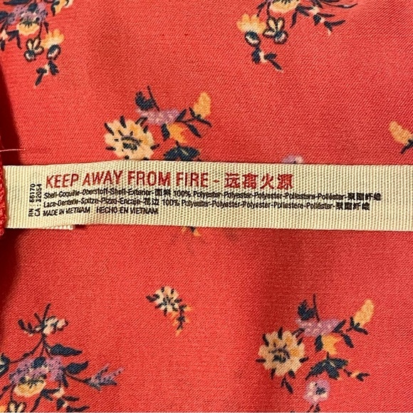 INTIMATELY by FREE PEOPLE Out and About Maxi Slip in Red Combo - Picture 8 of 10